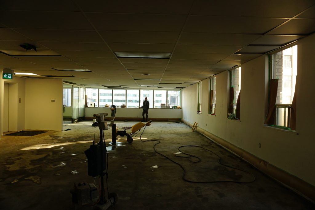 Make Lemonade under construction. Late nights.