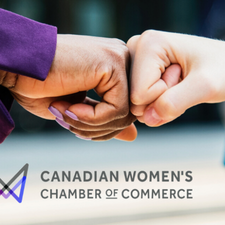 Canadian Women's Chamber of Commerce Logo/Ad