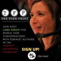 ad for the fine print show